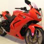 JUAL KAWASAKI NINJA 250 2010 MERAH MODIF