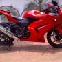 Jual Kawasaki Ninja 250R Tahun 2008 Merah