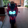 Jual Kawasaki Ninja 250 Tahun 2009 Merah Bulan 11