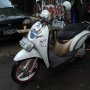 Jual Honda Scoopy 2011 Putih Brown