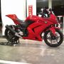 KAWASAKI NINJA 250 MERAH (spedo koso ,body m1) Sport style 2011/2010