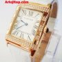 CARTIER Tank Leather Strap WG 