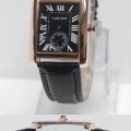CARTIER Leather Strap (BLG) For Ladies