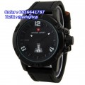 Swiss Army SA037MBR Black Leather