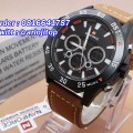 NAVIFORCE NF9043 Dual Time Leather Brown