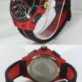 Ferrari Scuderia Race Red Black Rubber