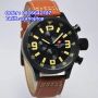 Swiss Army SA2087 Leather Strap (BLBR)