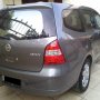 Jual Nissan Grand Livina TYPE SV (UPGRADE KE XV) TAHUN 2010 MANUAL WARNA GREY METALIC