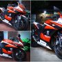 Jual Kawasaki Ninja 250 tahun 2009 Merah Modif