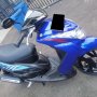 Jual Yamaha Mio Soul CW 2008 Biru Hitam Metalik Istimewa