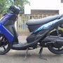 Jual Yamaha Mio Soul CW 2008 Biru Hitam Metalik Istimewa