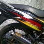 Jual Satria Hiu 2005 merah full ori pajak panjang