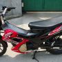 Satria FU Tahun 2012 bulan 6 ( Hitam Merah ) - jakarta pusat