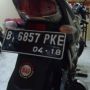 Vixion Th.2008 Bulan 4 ( b-dki & hitam )