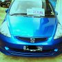 Jual HONDA JAZZ vtec SPORT 2005 Biru Metalic Mulus