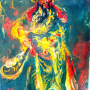 lukisan affandi, dewa kwangkong