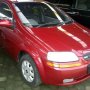 Jual chevrolet Aveo LT 2004 matic, merah bisa bantu kredit