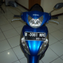 Jual Honda Spacy Helm-in CW 2011 Biru Hitam Gress Siap Mudik
