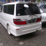 Jual TOYOTA ALPHARD 2005 ASG ALCANTARA FULL OPTIN PUTIH MULUS