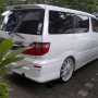 Jual TOYOTA ALPHARD 2005 ASG ALCANTARA FULL OPTIN PUTIH MULUS