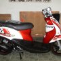 Jual yamaha fino 2012 merah wow gitu