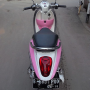 HONDA SCOOPY PINK PUTIH 2011 BLN 4 PLAT DKI EX CEWE