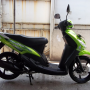 Jual YAMAHA MIO SMILE CW 2011 AKHIR HIJAU PLAT B BEKASI