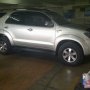 Jual Toyota fortuner G A/T 2007 silver