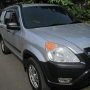 JUAL HONDA CRV BUILT UP NEW MODEL 2002 MATIC SILVER