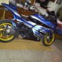 Jual Kawasaki Ninja 250 Biru Full Modief Moge Muffler