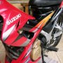 Dijual Suzuki Satria FU 150 Thn 2006 Km 34rb Merah CBU Thailand