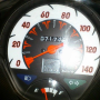 Jual honda beat 2011 bln 7 biru gress